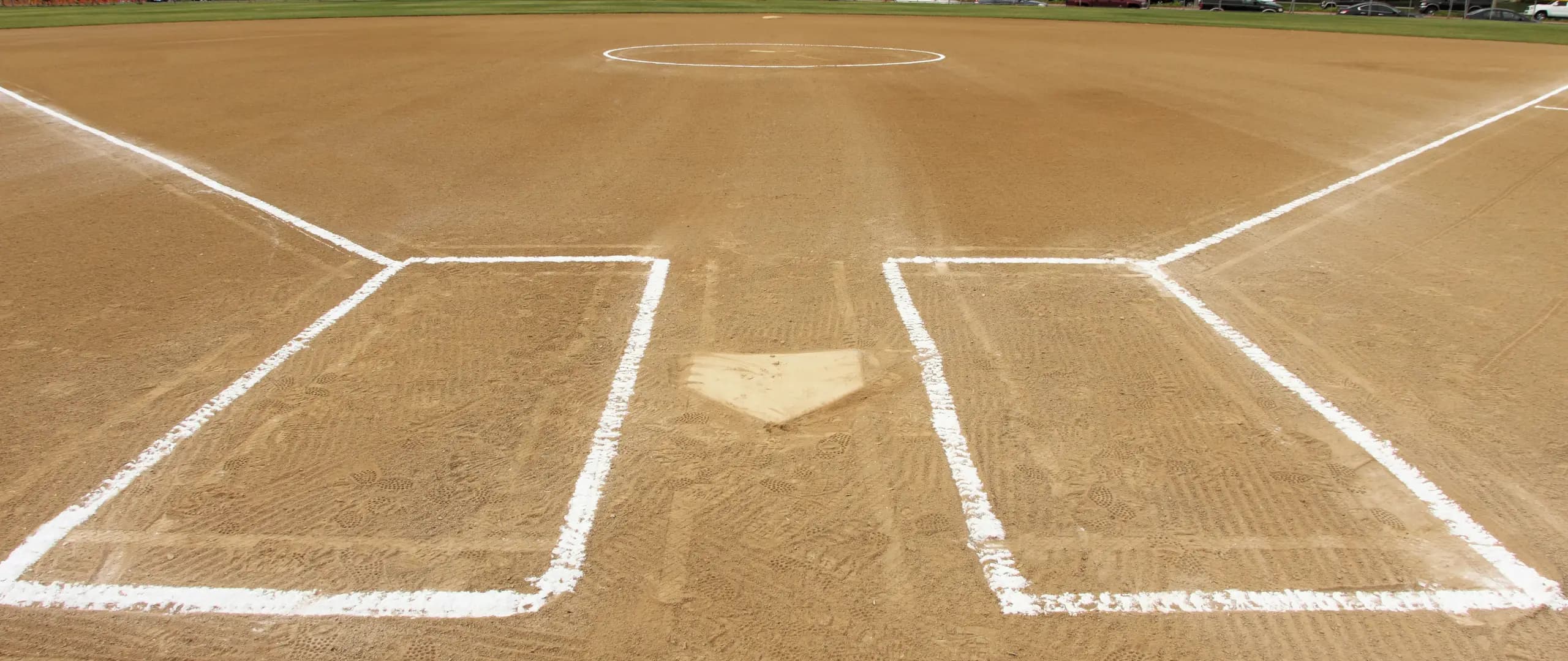 Softball players in action