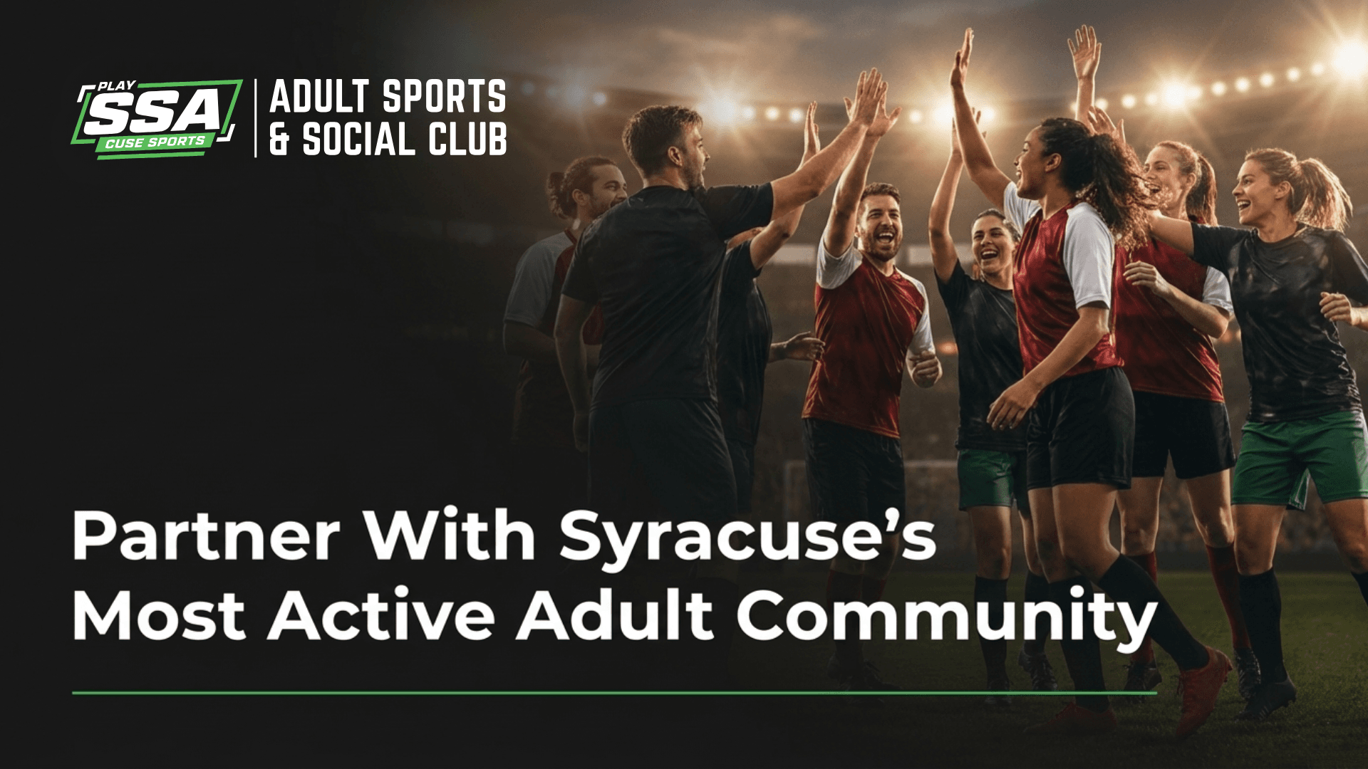Partner With Syracuse's Most Active Adult Community - PlaySSA