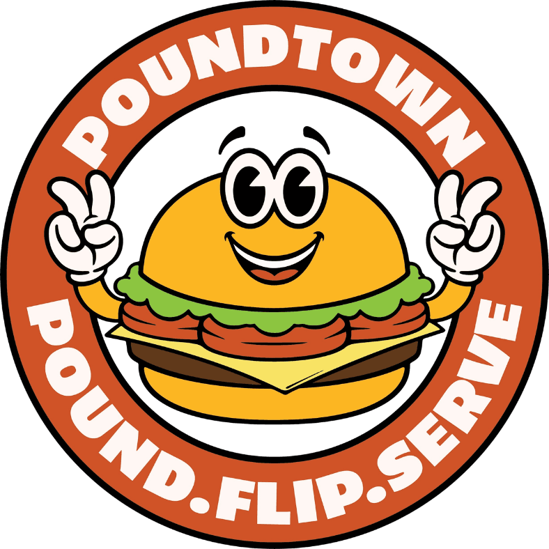 Poundtown Burger Bar | Downtown logo