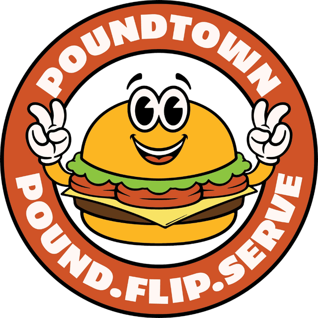 Poundtown Burger Bar | Downtown logo